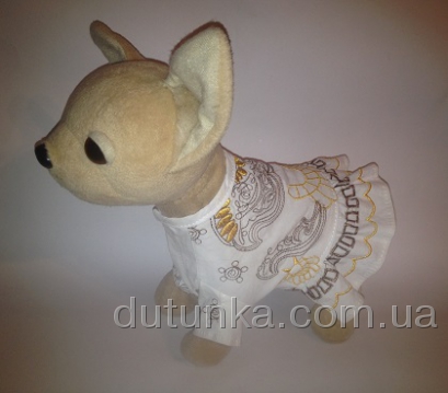 Літнє плаття для собачки Чі Чі Лав Модняшка Dutunka
