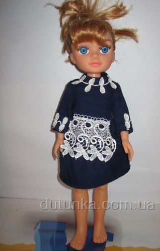 Плаття шкільне для ляльки Dutunka