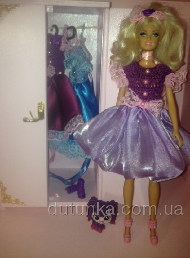 Бальне плаття для Барбі Фіолетовий настрій Dutunka