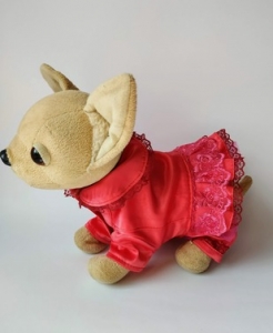 Плаття і штани для інтерактивної собачки Чічілав Рожева мрія Dutunka