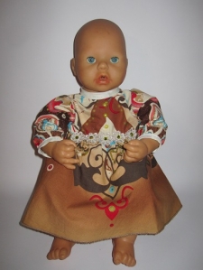 Сукня для ляльки Бебі Анабель Літнє Dutunka