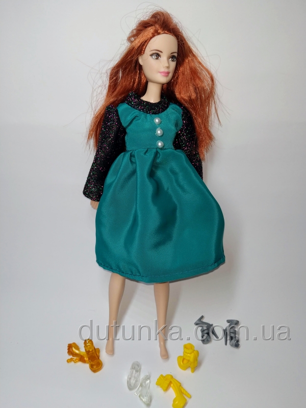 Плаття нарядне для ляльки Барбі Зоряне  Dutunka