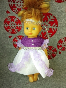 Бальне плаття для лялечки Фіона Dutunka
