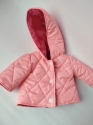 Куртка для пупса дівчинки Бебі бон Рожева   Dutunka