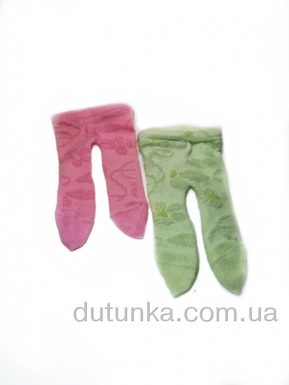 Колготки для маленької лялечки однотонні (кольори в асортименті) Dutunka