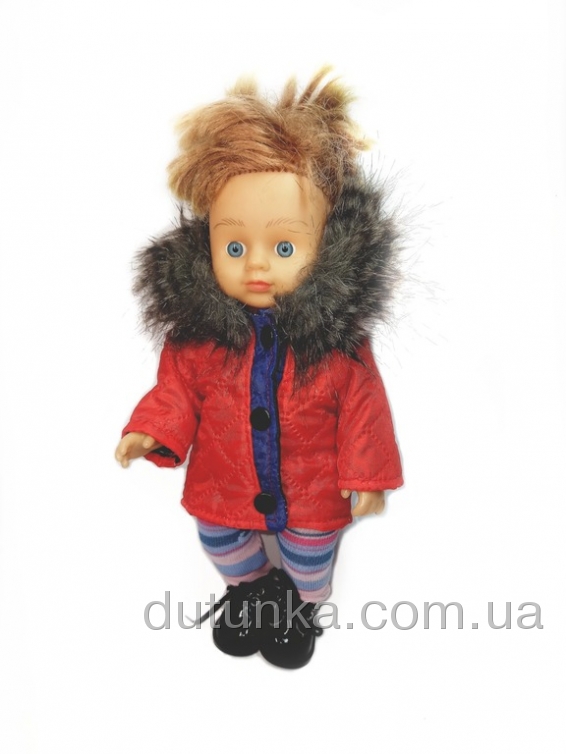 Куртка з капюшоном для лялечки 28 см Полум´я Dutunka
