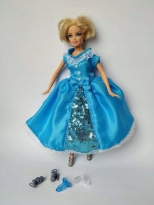 Бальне плаття Попелюшки для ляльки Барбі Dutunka