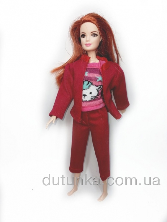Костюм брючний для ляльки Барбі Модний стиль  Dutunka