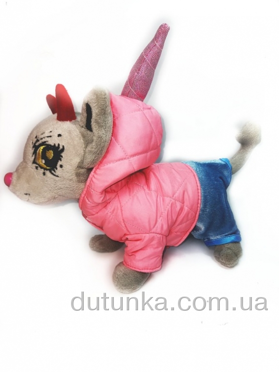 Куртка для собачки дівчинки Chi Chi Love Єдиноріг Dutunka