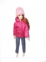Куртка для Барбі Розочка (вибір моделей, відтінків рожевого кольору)  Dutunka