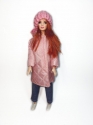 Куртка -пальто для ляльки Барбі Кольорове (вибір кольорів) Dutunka