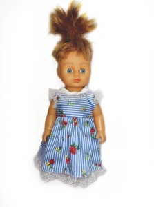Плаття для ляльки 28 см Розочки Dutunka