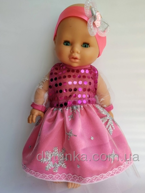 Сукня для ляльки пупса 32 см Рожева фея Dutunka