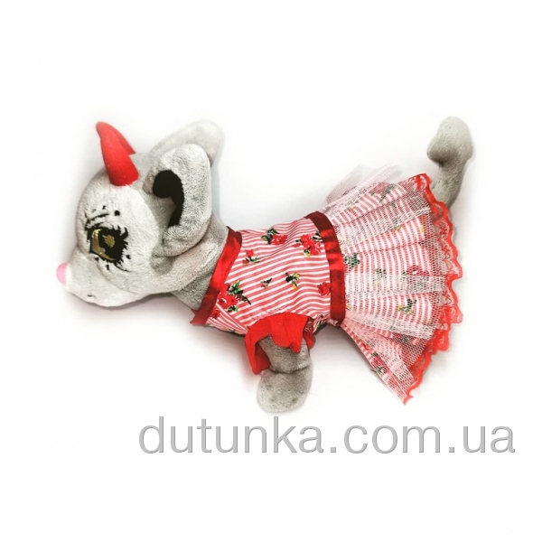 Літнє плаття для собачки Chi Chi Love Трояндочки   Dutunka