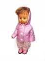 Рожева куртка для лялечки 28 см Dutunka