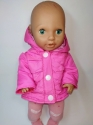 Тепла куртка для ляльки 38 см Dutunka