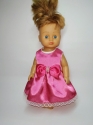 Летнее платье для куколки 28 см Розочка   Dutunka