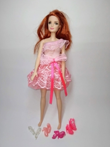 Плаття бальне для ляльки Барбі Рожева мрія Dutunka